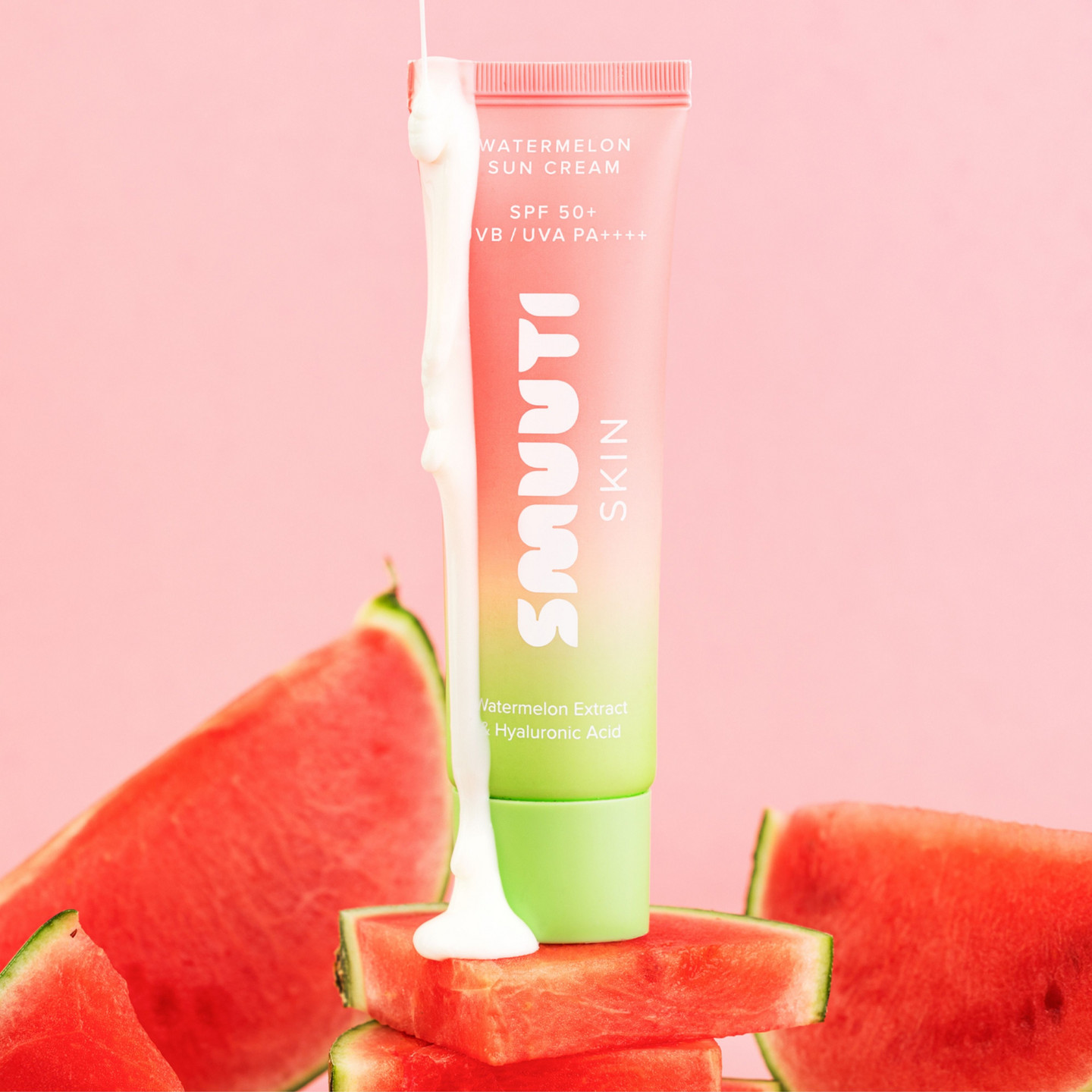 Smuuti Skin Watermelon Sun Cream 50ml- aurinkovoide