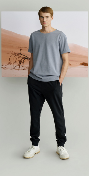 Globe Hope miesten pikee t-paita Dioriitti siniharmaa