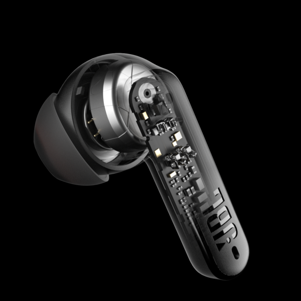 JBL Tune Flex -langattomat vastamelunappikuulokkeet, musta