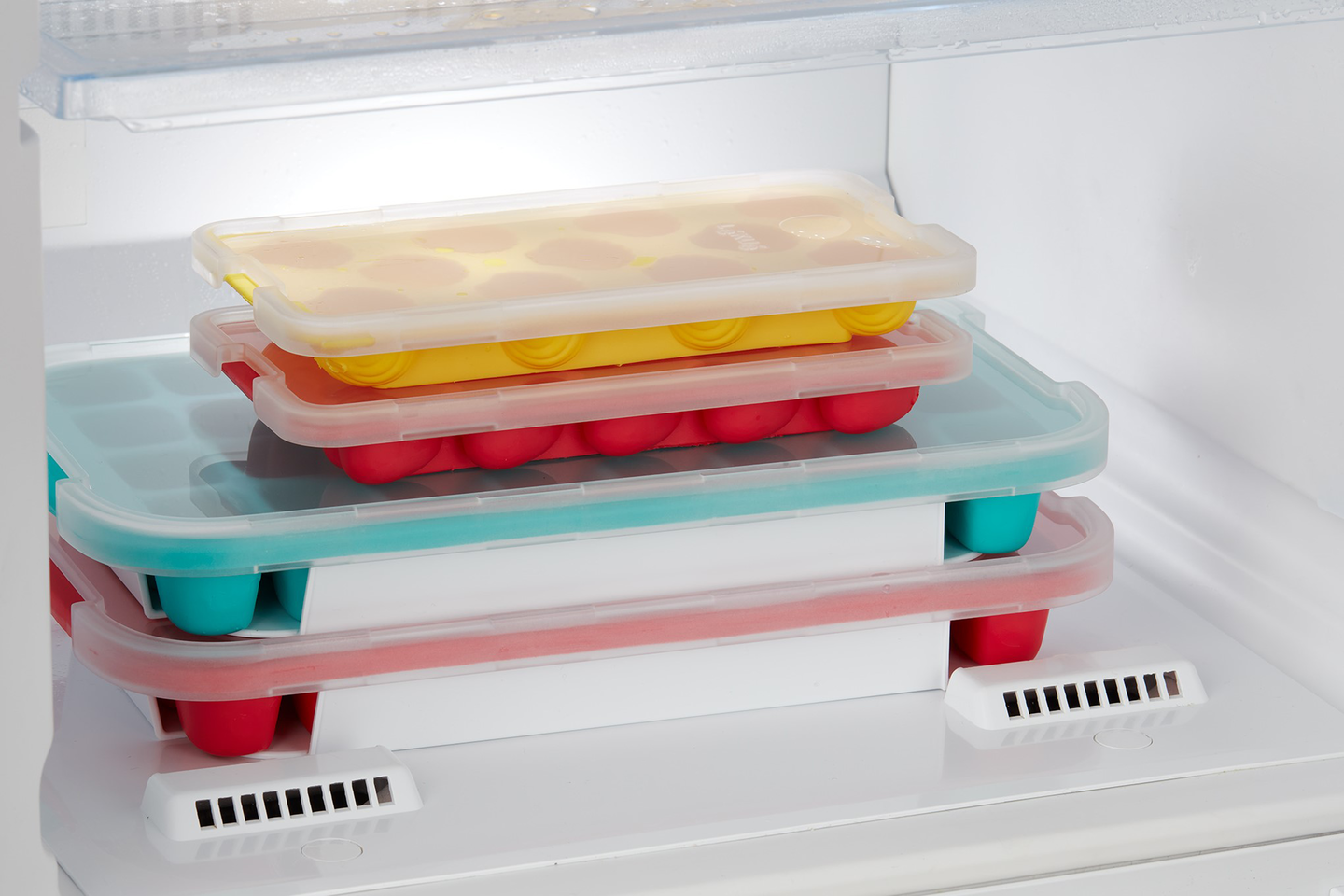 Lékué jääpalamuotti sydän punainen