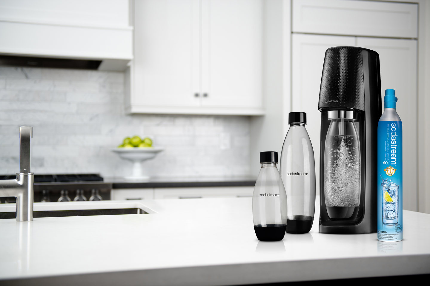 Sodastream Spirit Megapack musta