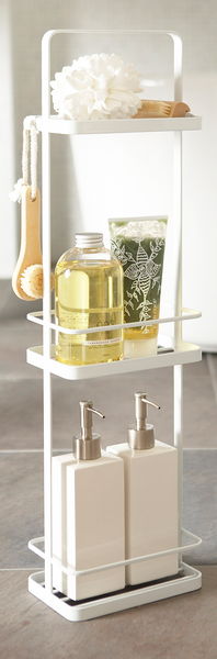 Yamazaki Tower kylpyhuoneen hylly valkoinen