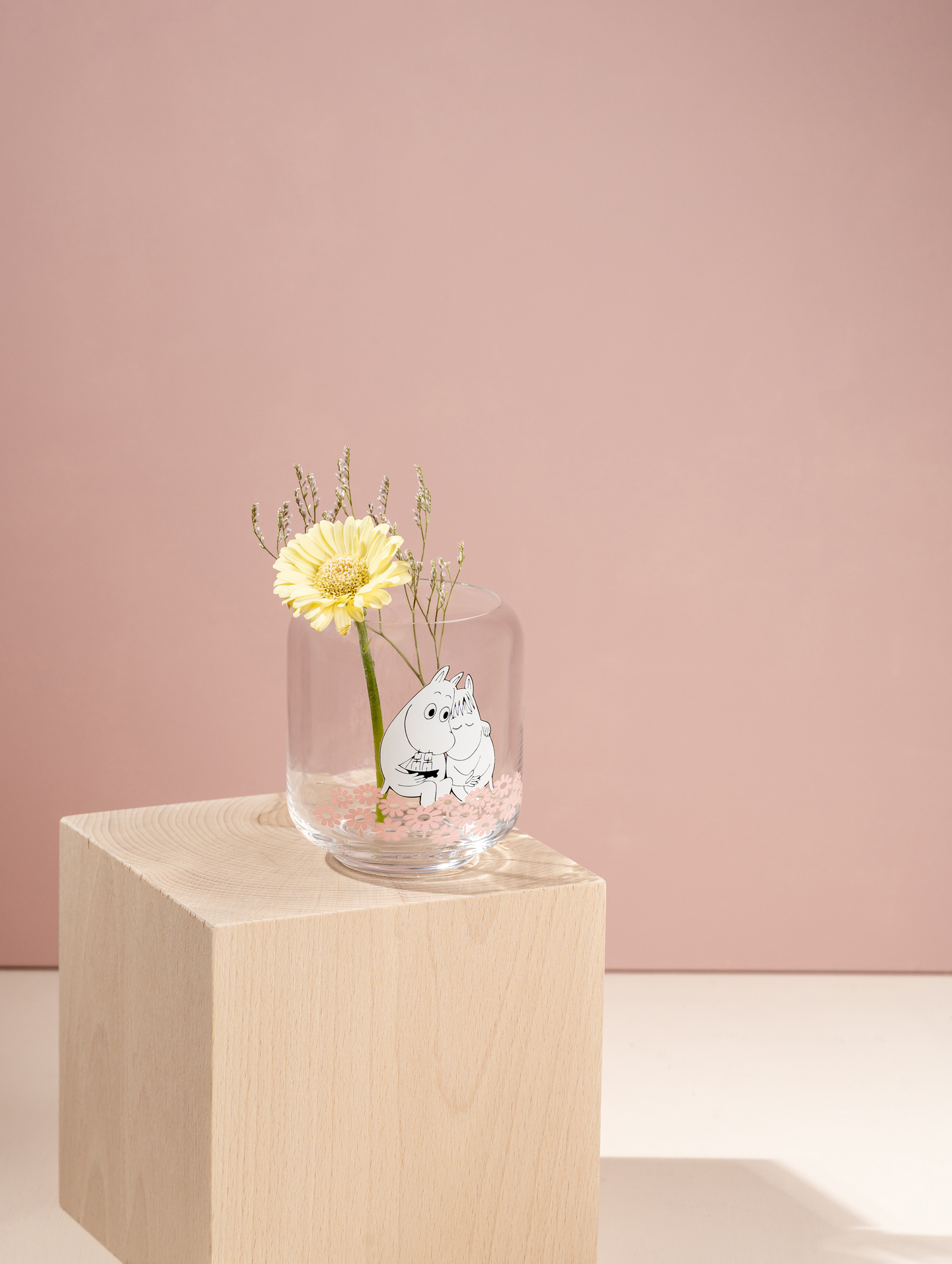 Muumi kynttilälyhty/maljakko Yhdessä