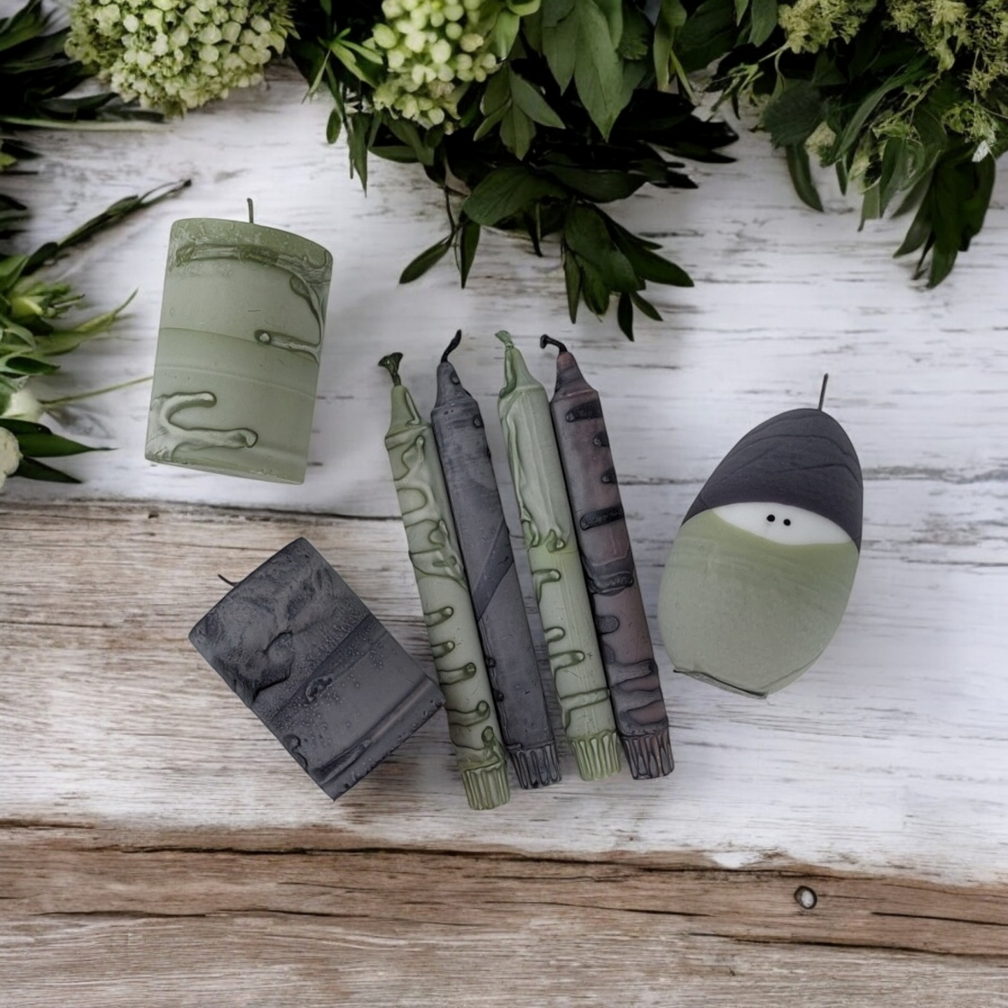 Puttipaja Saunatonttu tervakynttilä lahjapakkaus