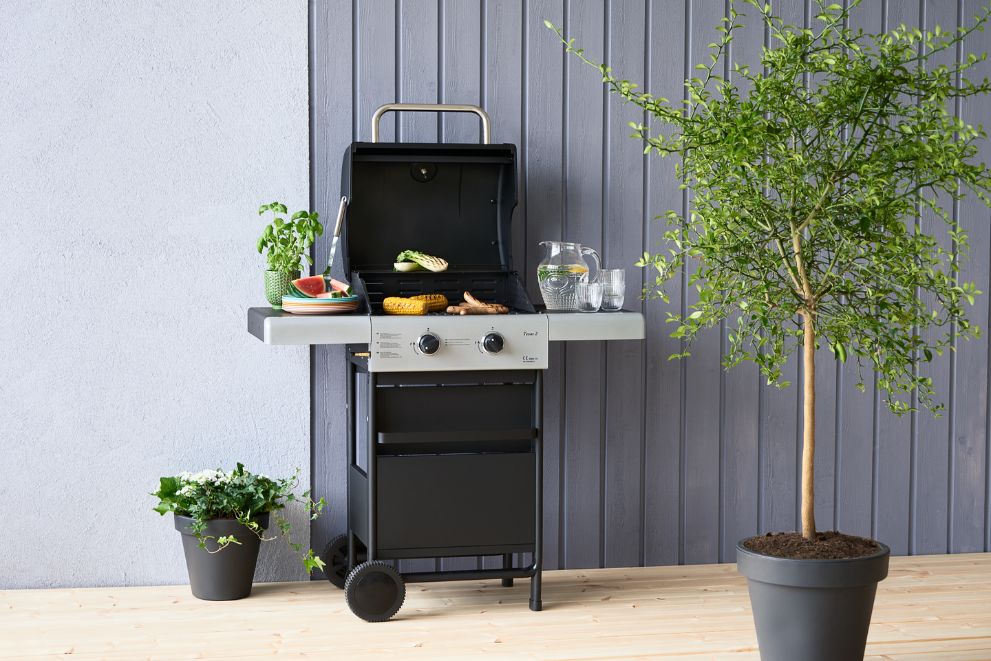 Kaasugrilli Texas 2+0