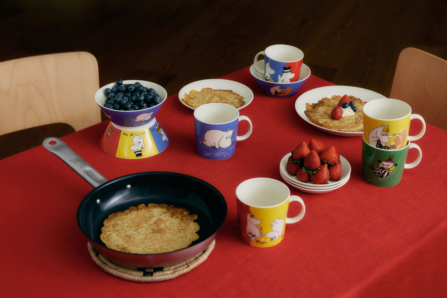 Moomin Arabia kulho 15cm Perhe