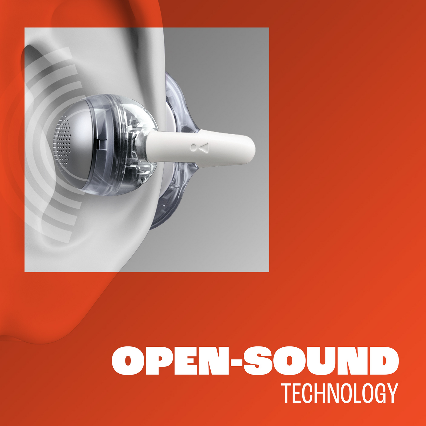 JBL Soundgear Clips -langattomat avoimet nappikuulokkeet, musta