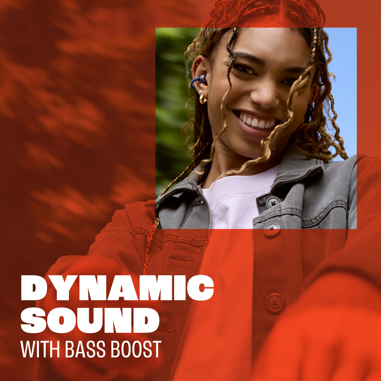 JBL Soundgear Clips -langattomat avoimet nappikuulokkeet, musta