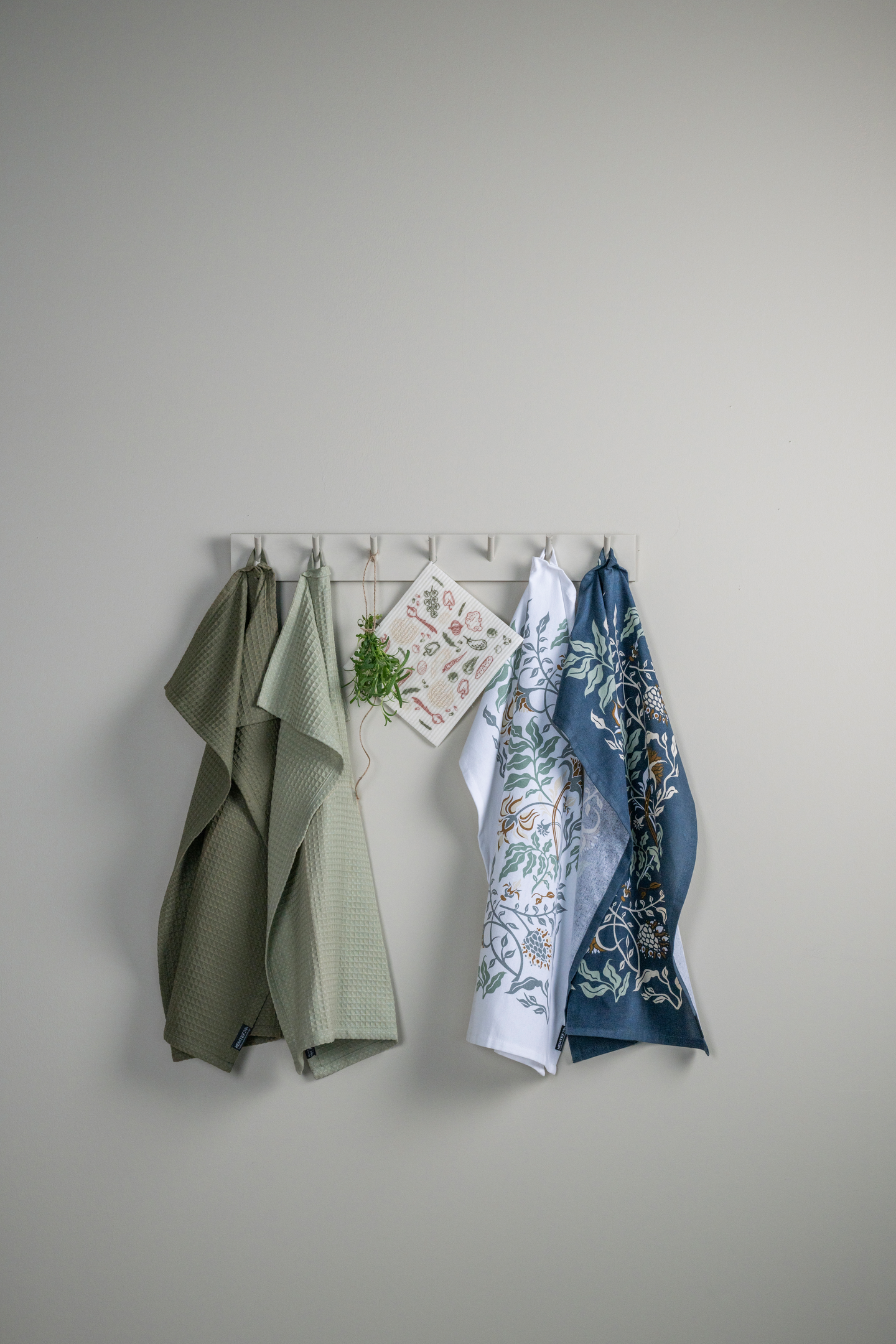 Hemtex 24h Walf keittiöpyyhe 50x70 cm tummanvihreä