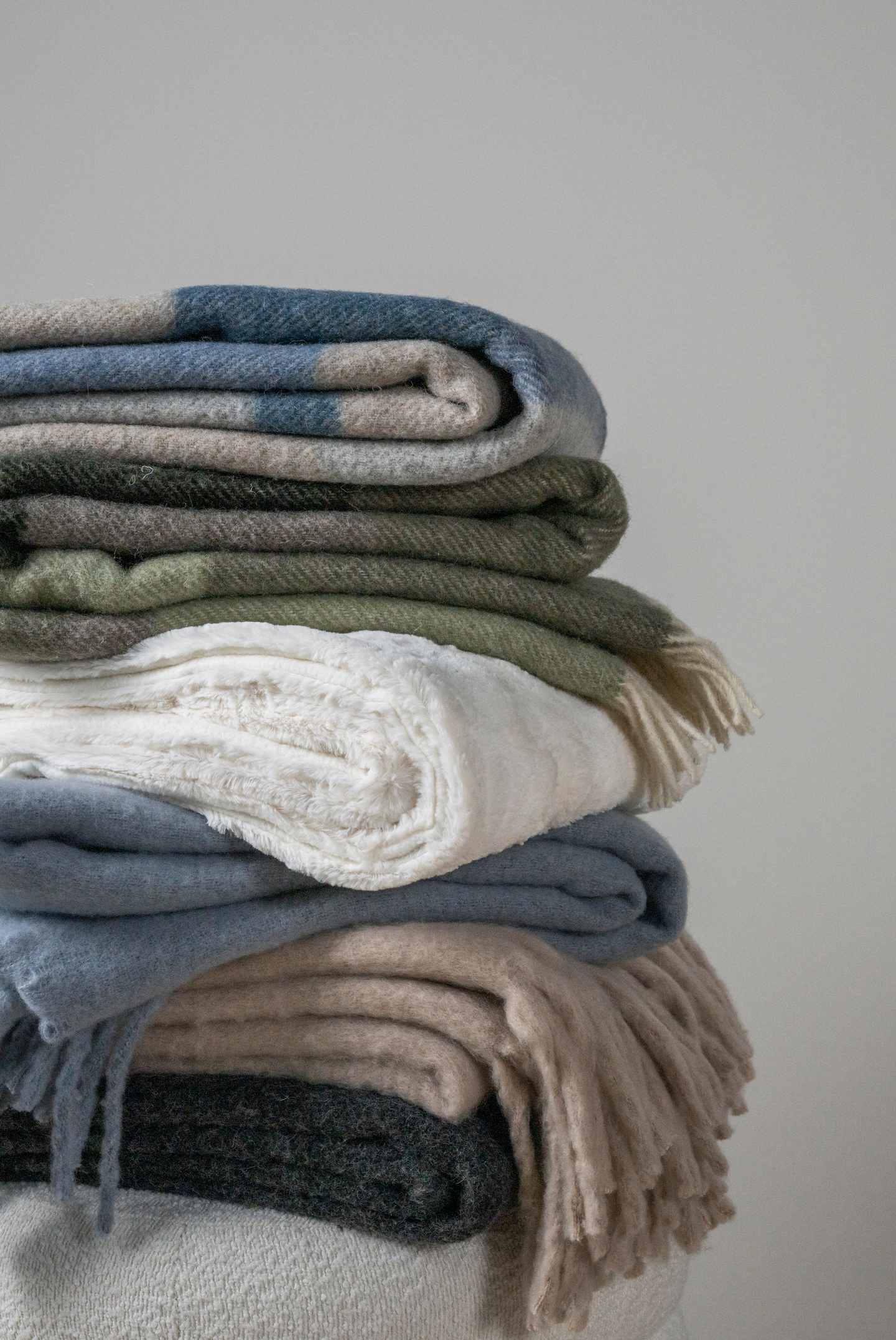 Hemtex 24h Johan huopa 130x170 cm harmaa