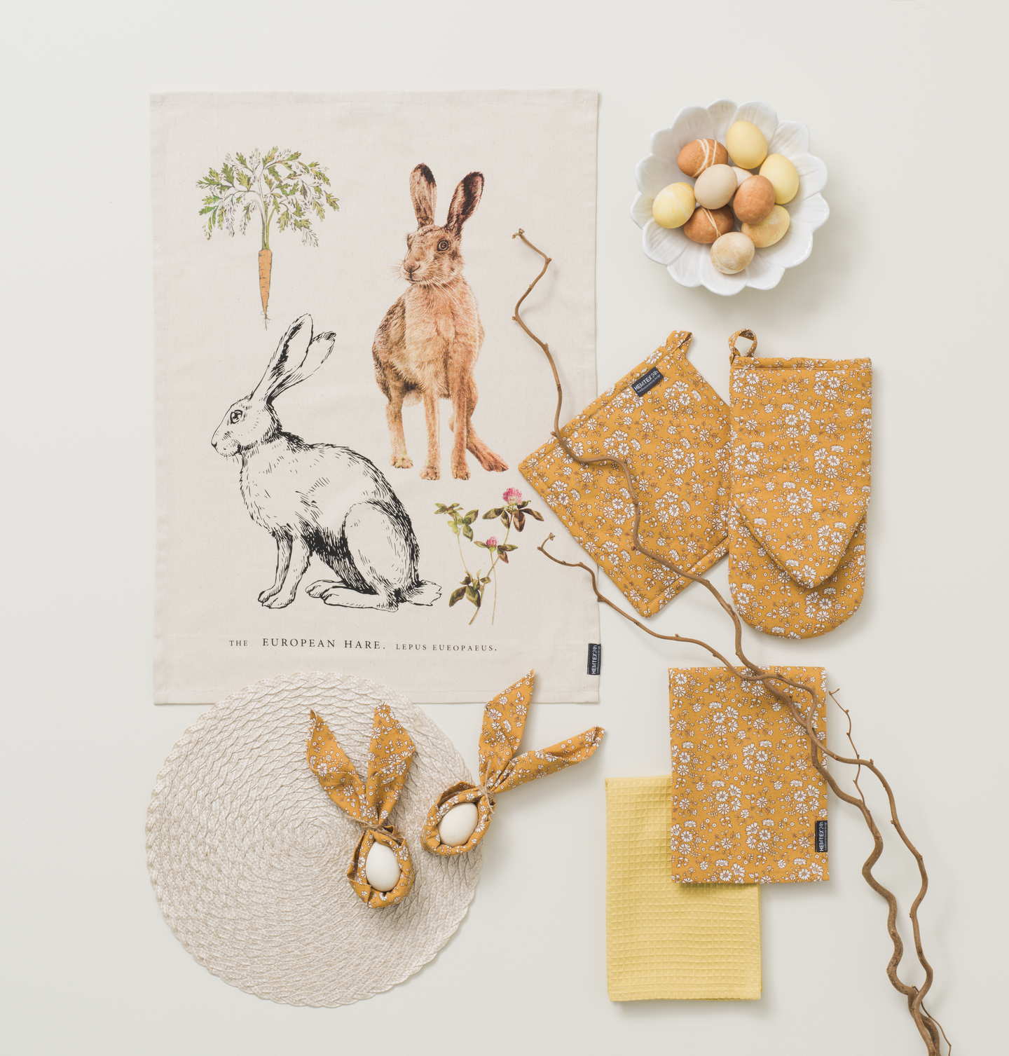 Hemtex 24h Bunny keittiöpyyhe