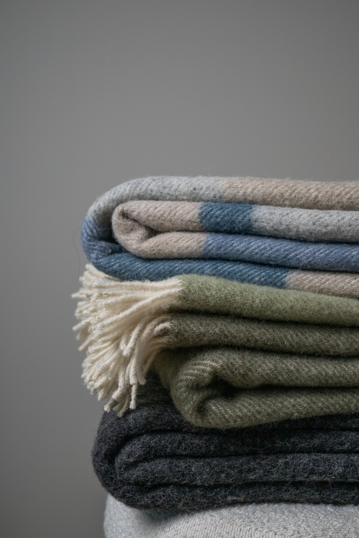 Hemtex 24h Johan huopa 130x170 cm harmaa