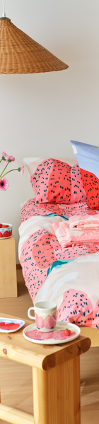 Marimekko Mansikka vieraspyyhe 30x50 cm