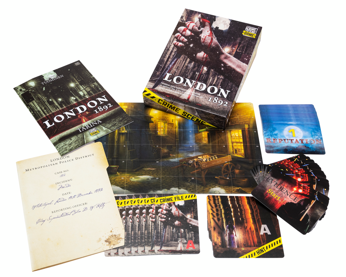 Tactic Crime Scene London 1892 rikospaikkapeli