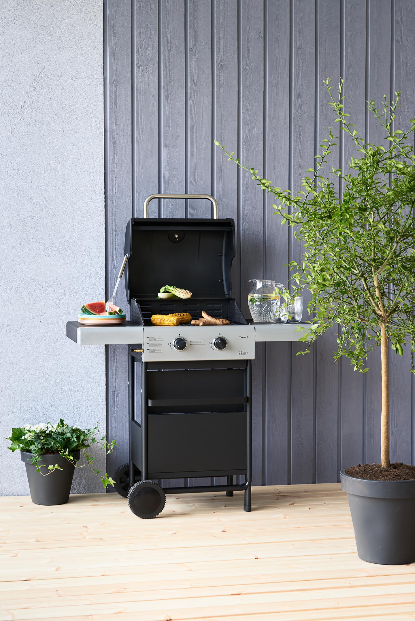 Kaasugrilli Texas 2+0