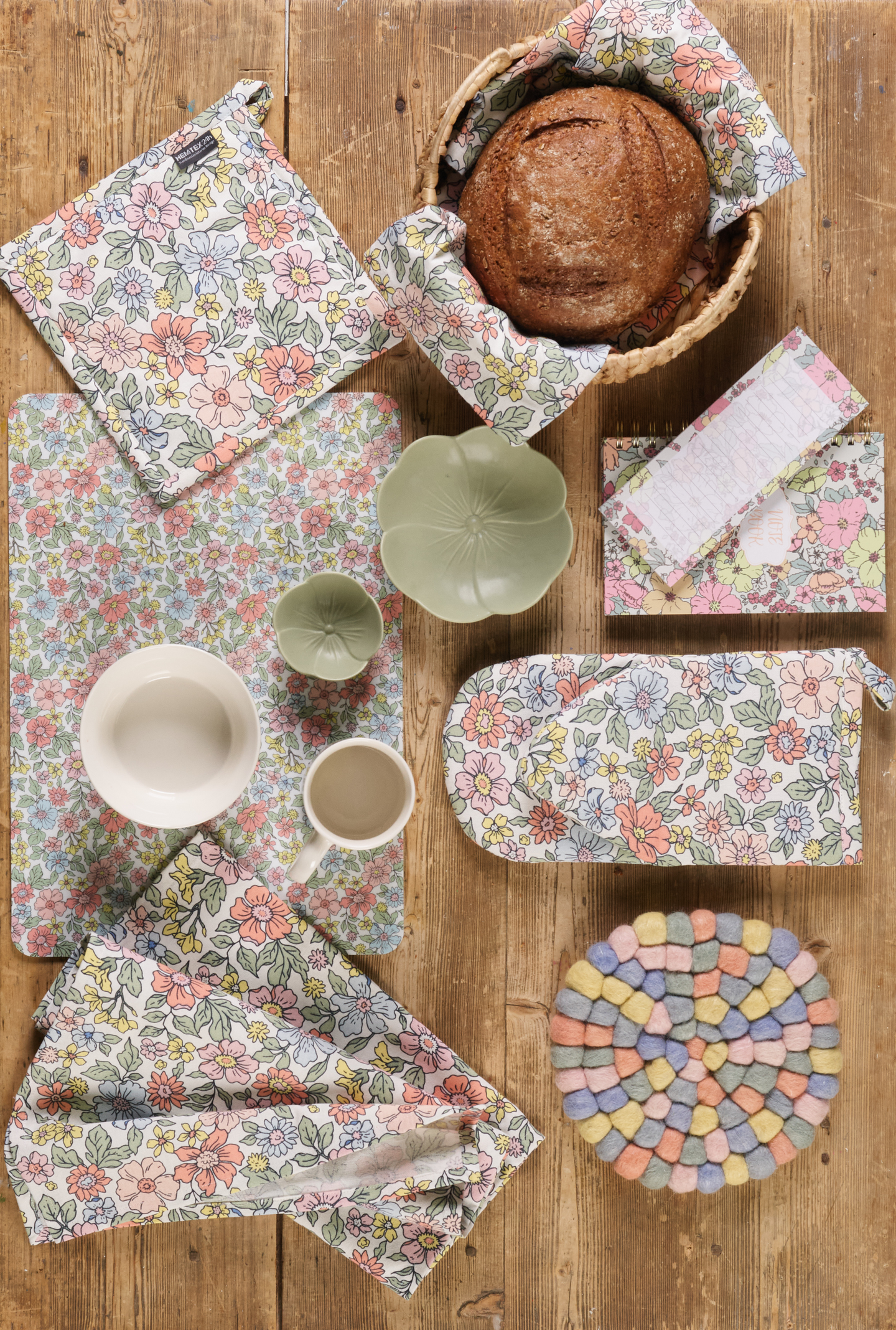 Hemtex 24h Siiri pyöreä tarjotin 25x9 cm