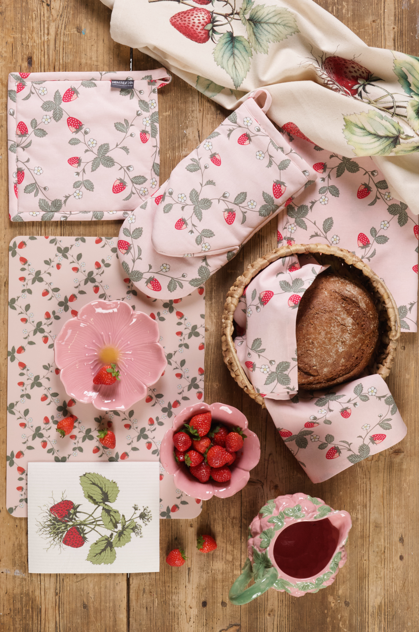 Hemtex 24h Sanna kaitaliina pinkki