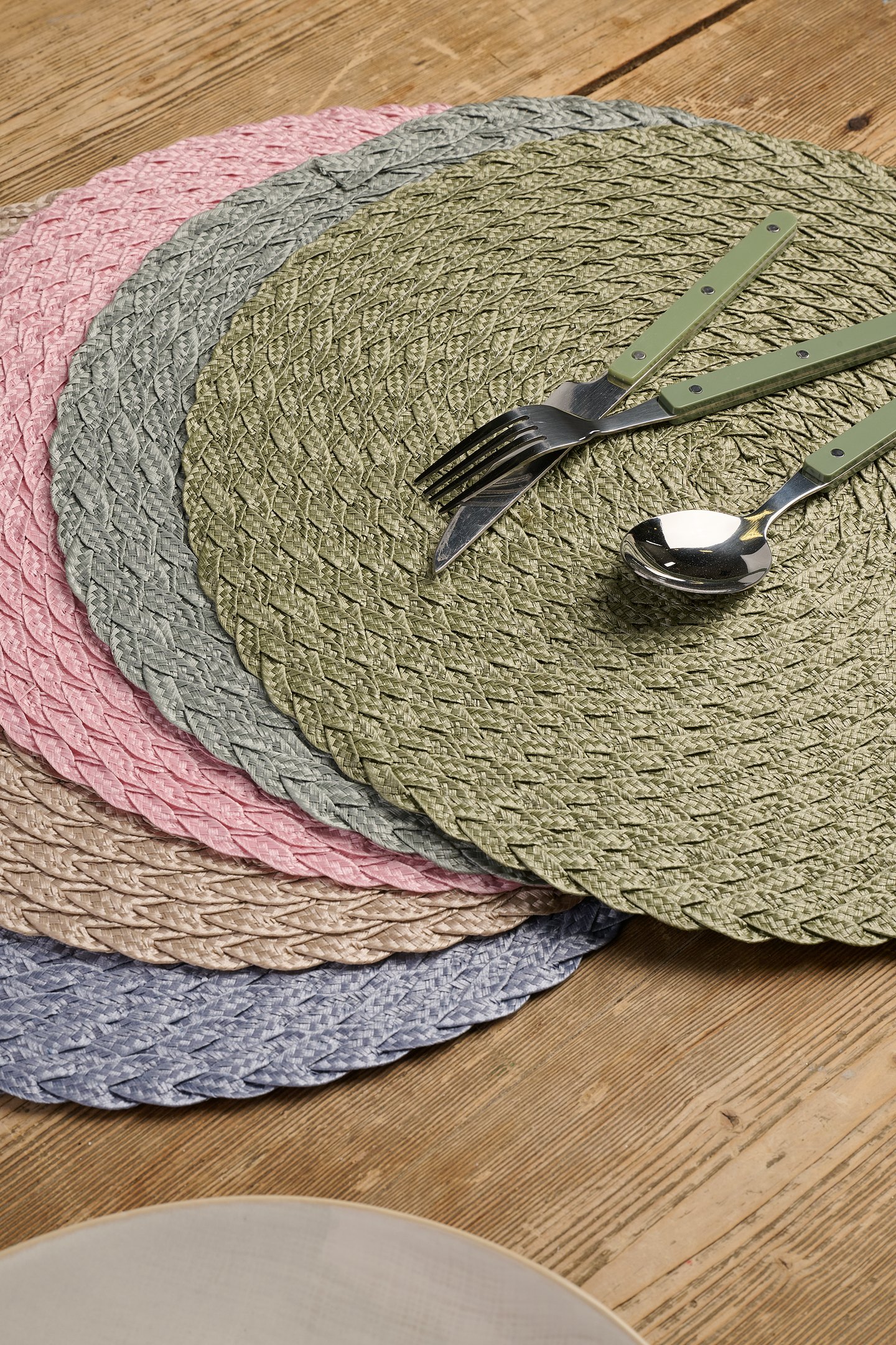 Hemtex 24h Nilla Palmikko tabletti 38 cm pinkki