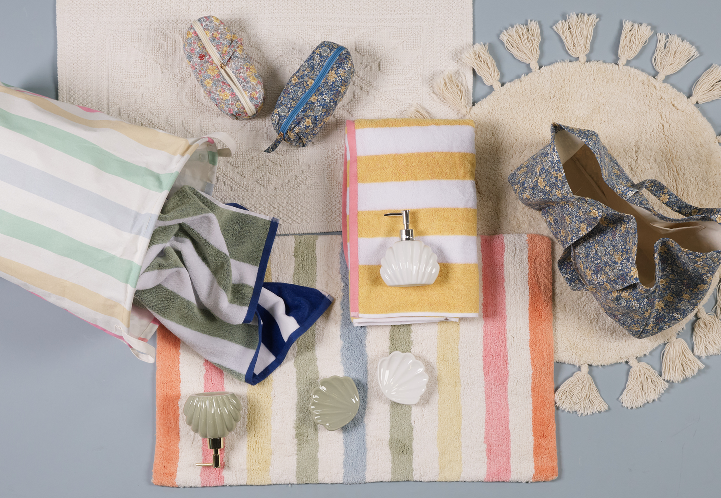 Hemtex 24h Marina pyykkikori 40x50 cm