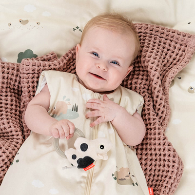 Done by Deer Sensory rattle teether Dotti purulelu