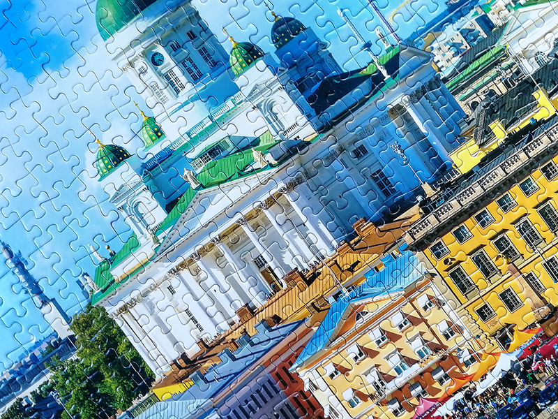 Tactic 1000 palaa View of Helsinki palapeli