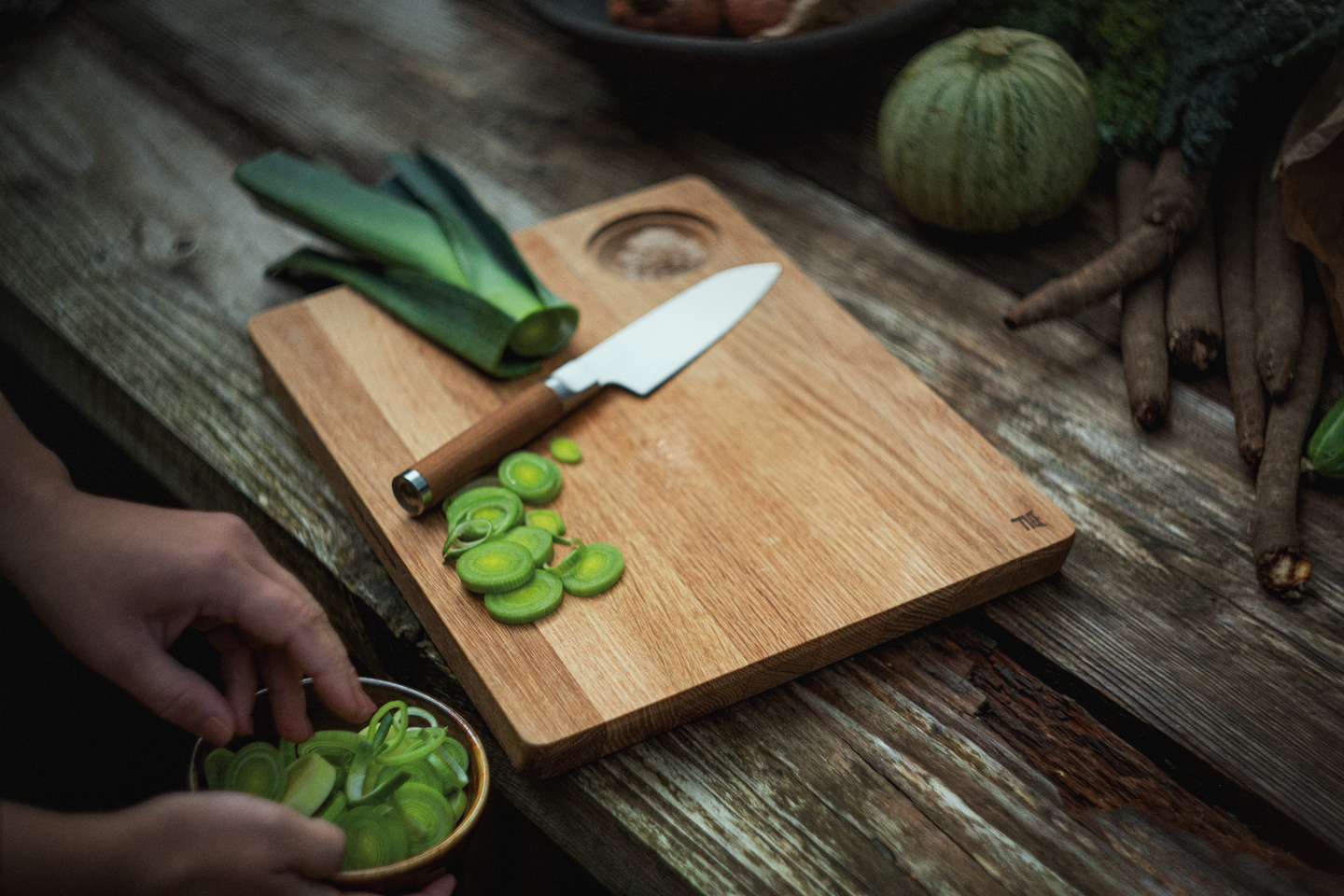 Fiskars Norden pieni kokinveitsi 12cm