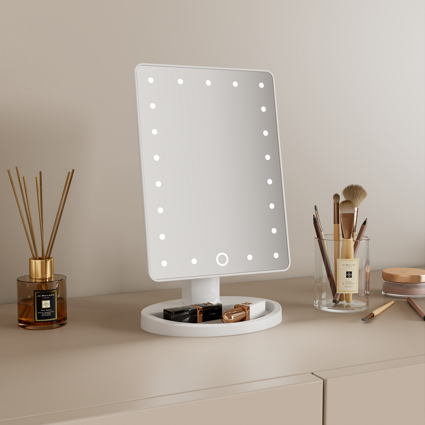 Lumio Lights -LED-valaistu meikkipeili