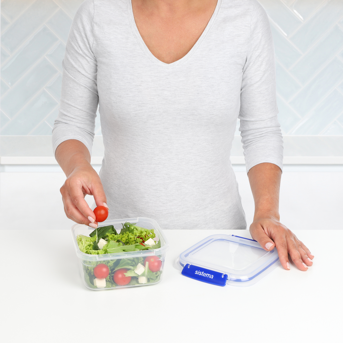 Sistema Klip It + säilytysrasia 1,15 l