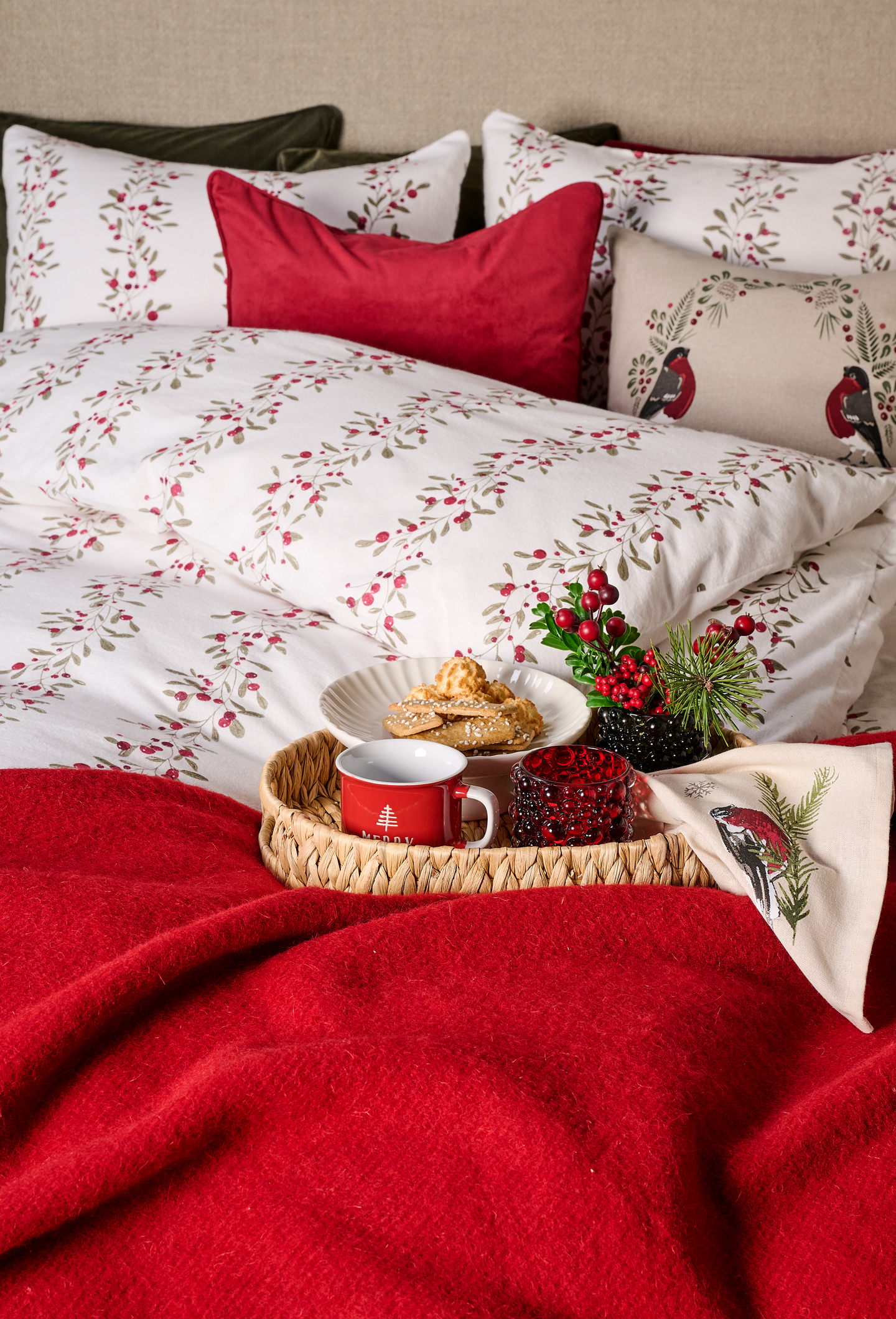 Hemtex 24h Merry flanellityynyliina 50x60 cm