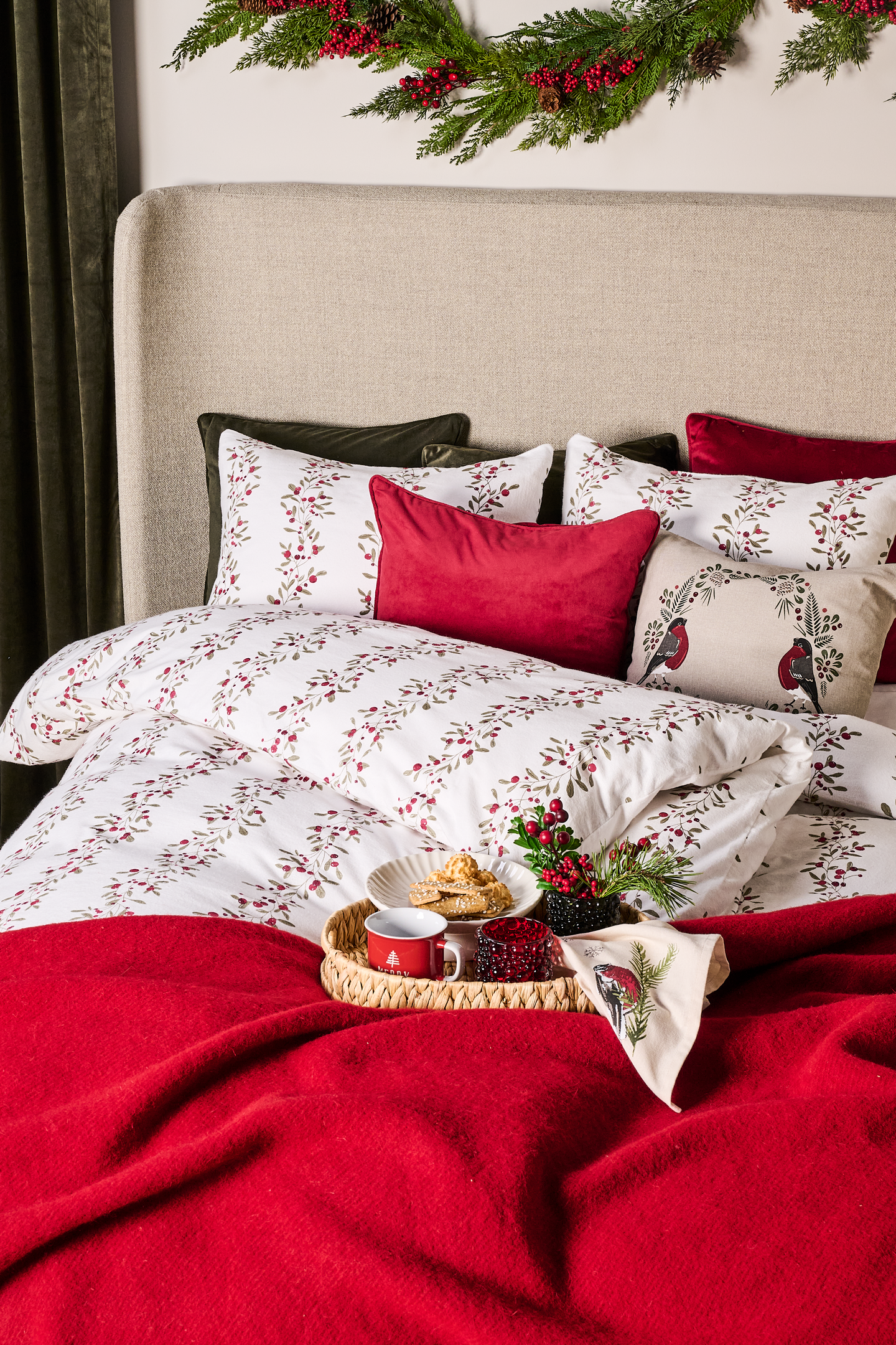 Hemtex 24h Merry Everything muki 2,8 dl punainen