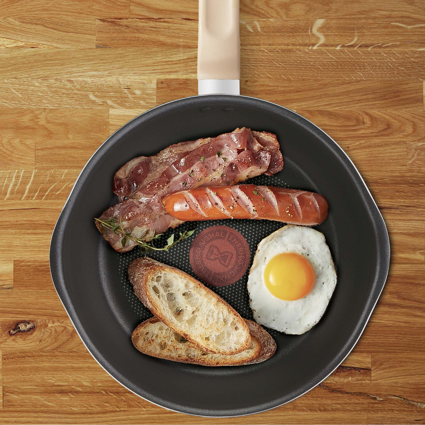 Tefal One Pick Pot Pan monitoimipannu 24 cm/2,6 l musta