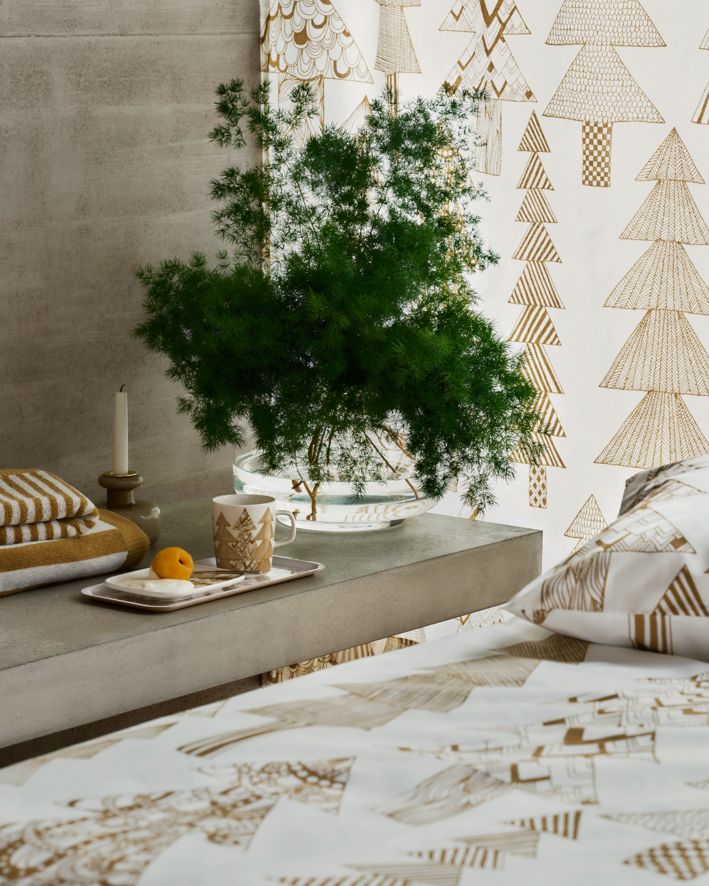 Marimekko Kuusikossa muki 2,5 dl beige