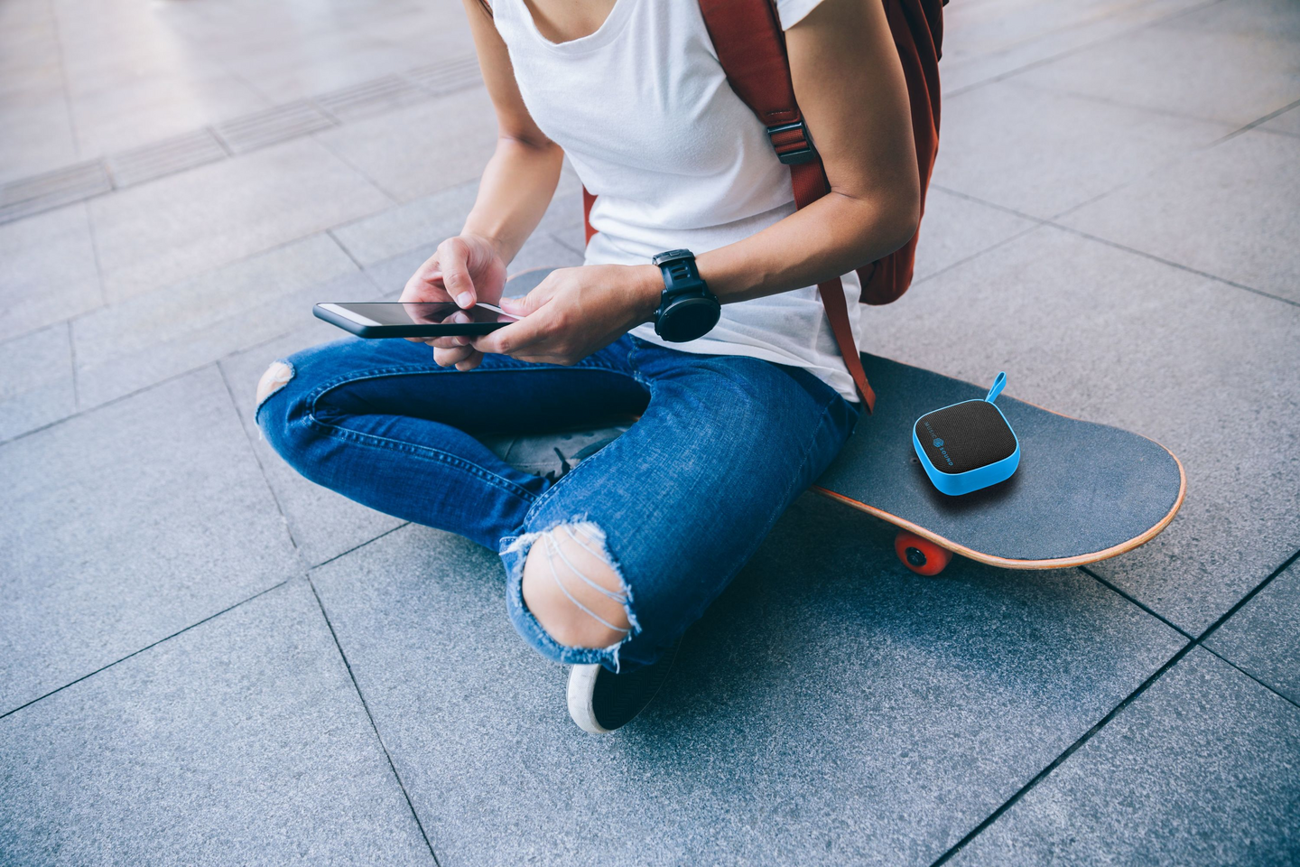 MusicSound Mini -Bluetooth-kaiutin, punainen