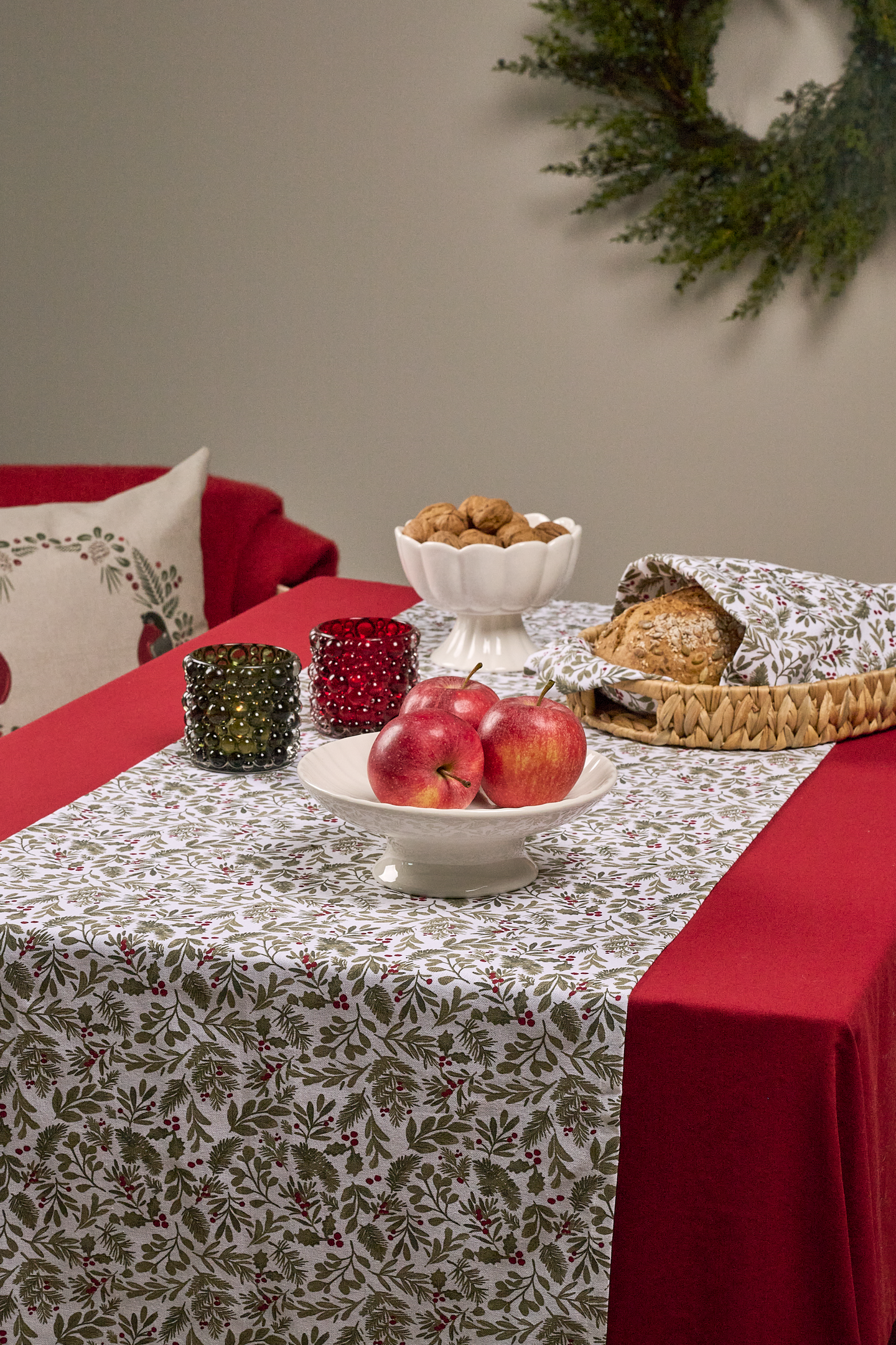 Hemtex 24h Meja kynttilälasi 8 cm vihreä