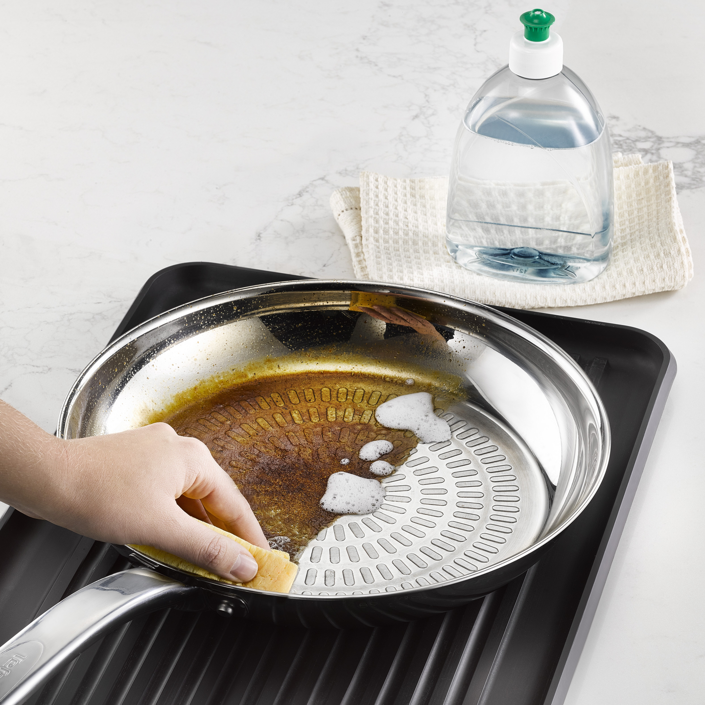 Tefal Intuition Technodome teräspannu 28 cm