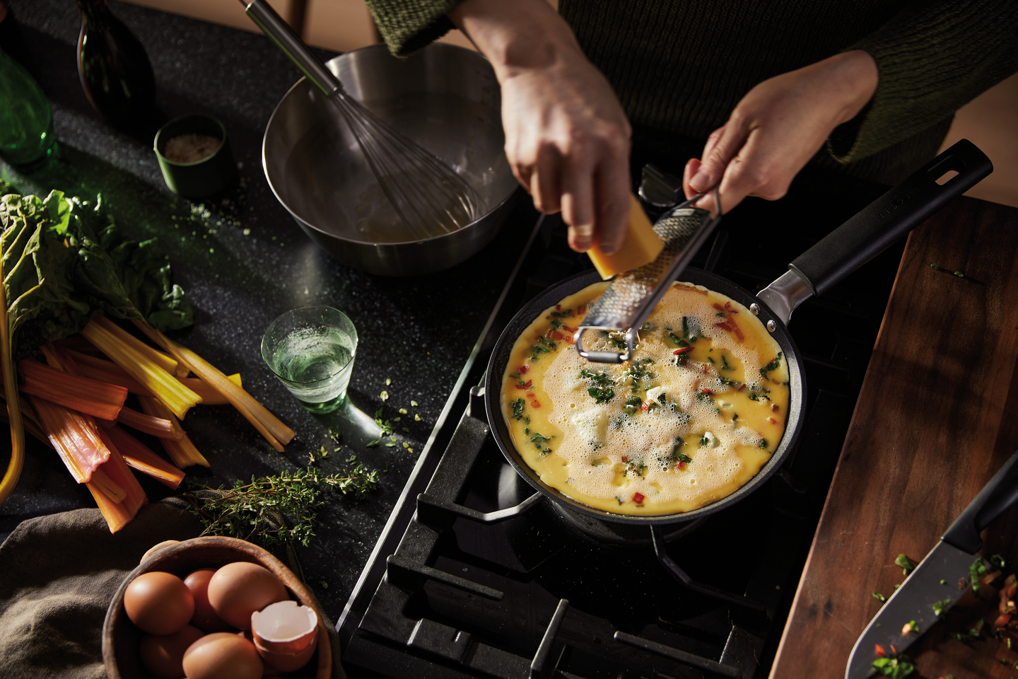 Fiskars Hard Face omelettipannu 22 cm