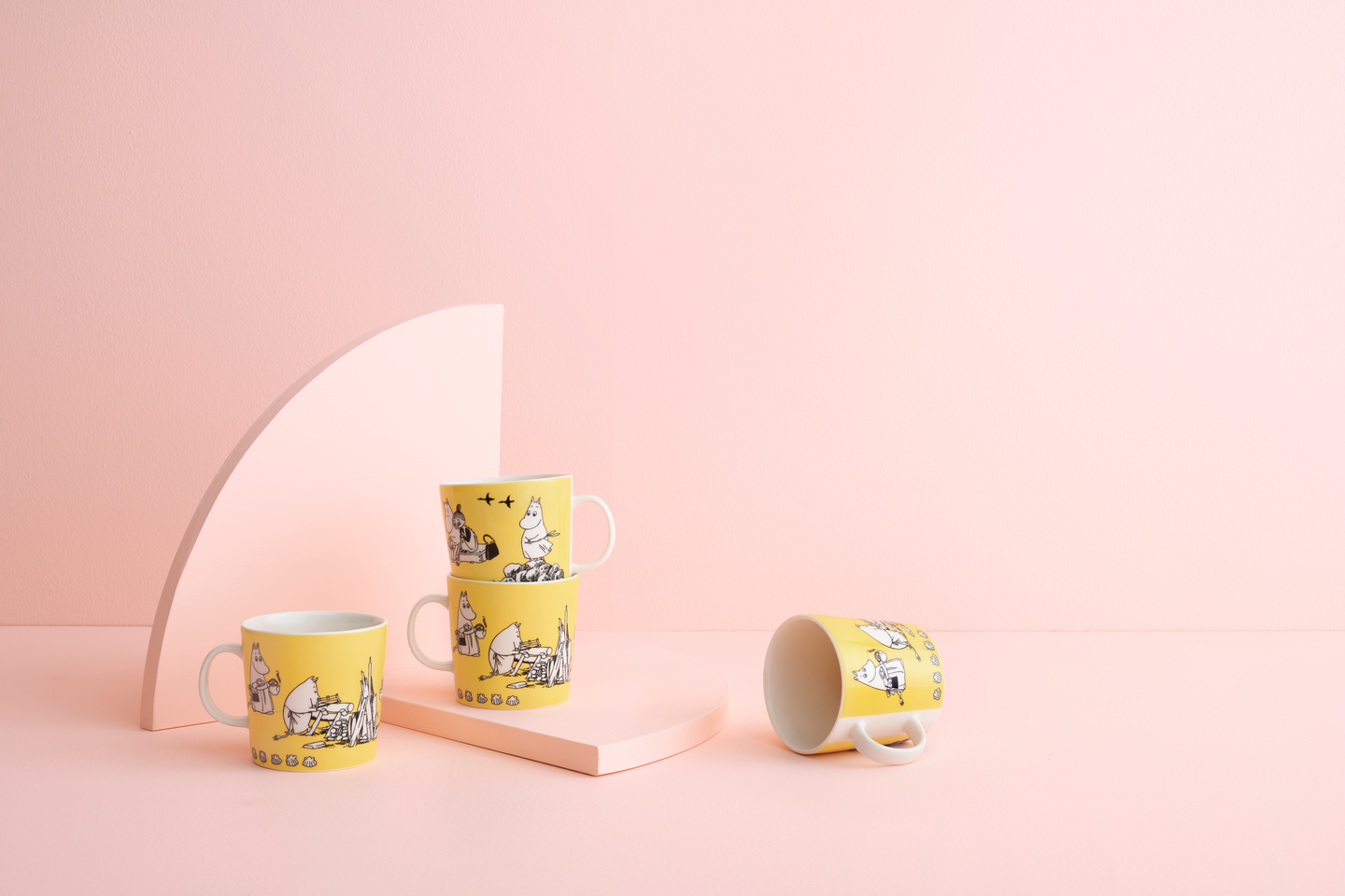 Moomin Arabia muki 0,4 l keltainen