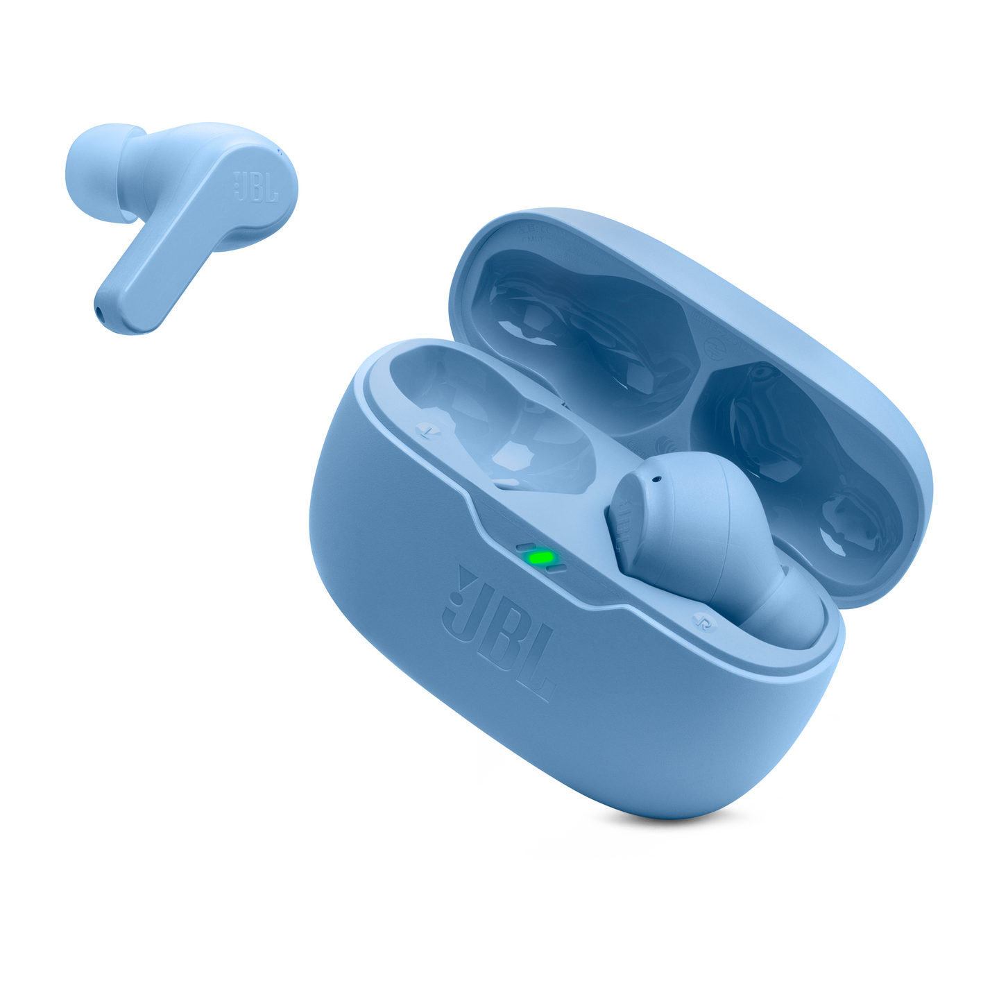 JBL Vibe Beam -langattomat nappikuulokkeet, sininen