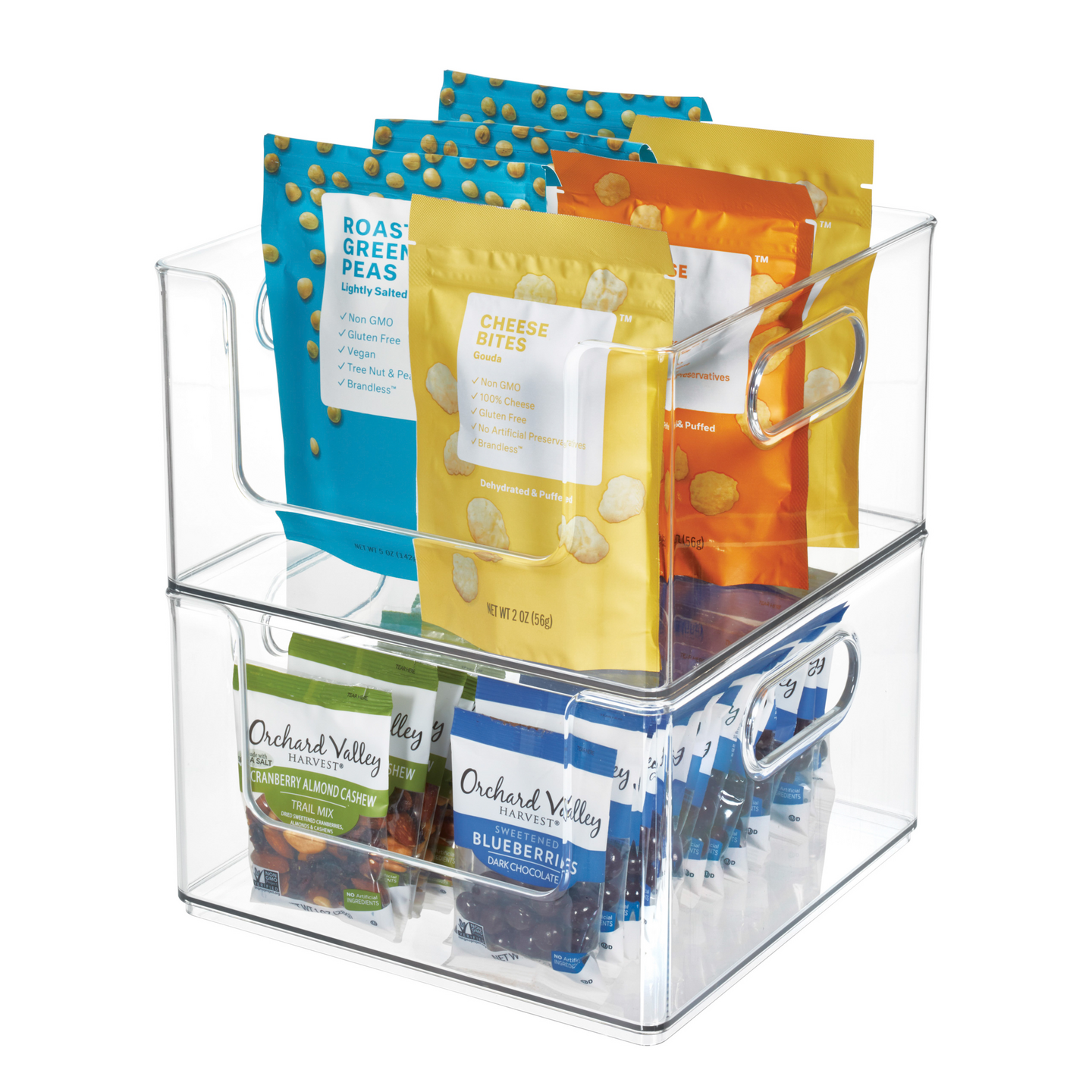 The Home Edit säilytyslaatikko avoin