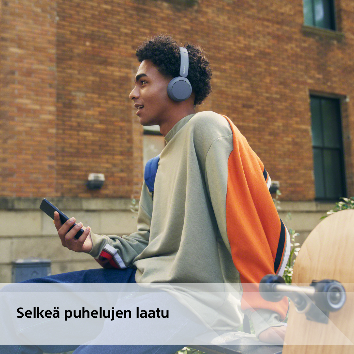 Sony WH-CH520 -langattomat sankakuulokkeet, sininen