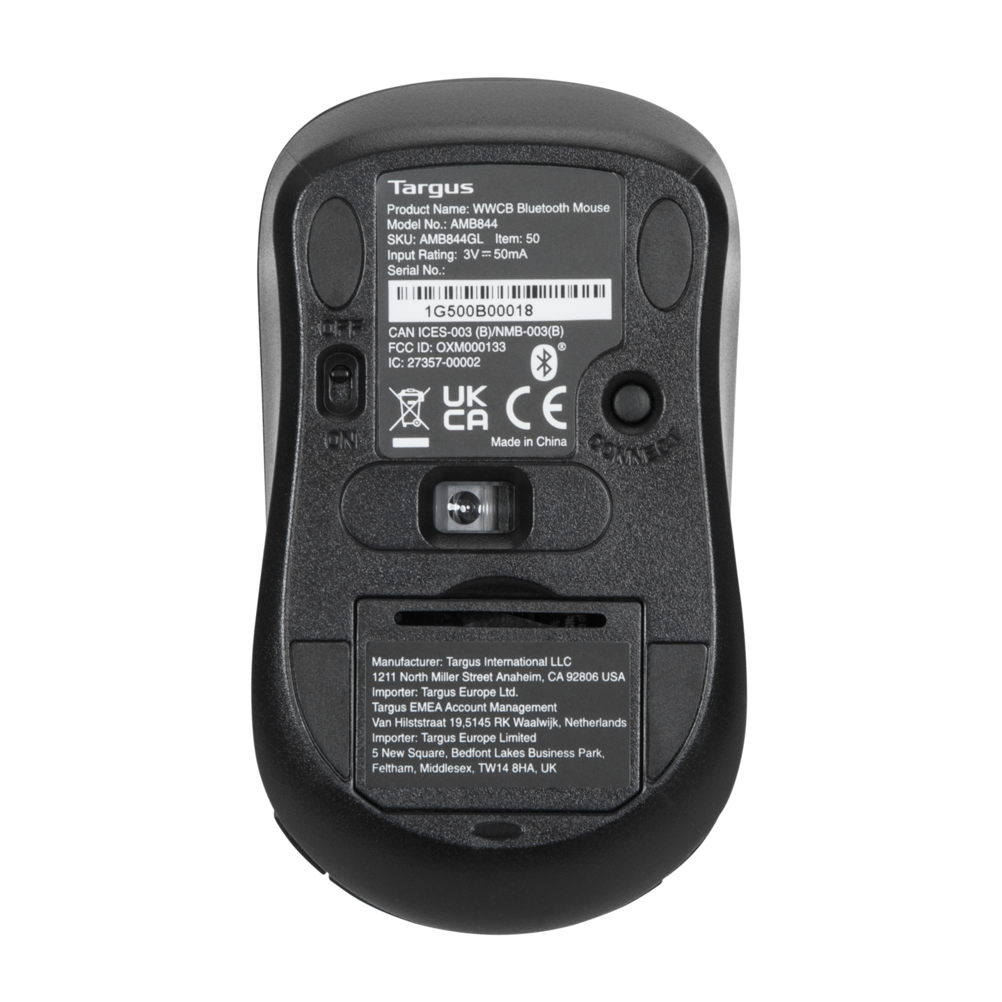 Targus Works With Chromebook AMB844GL -langaton hiiri