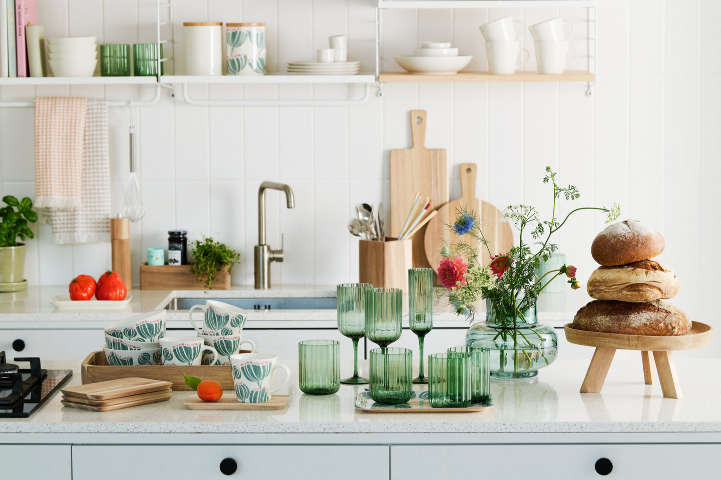 myhome kuohuviinilasi Pouta 210 ml vihreä