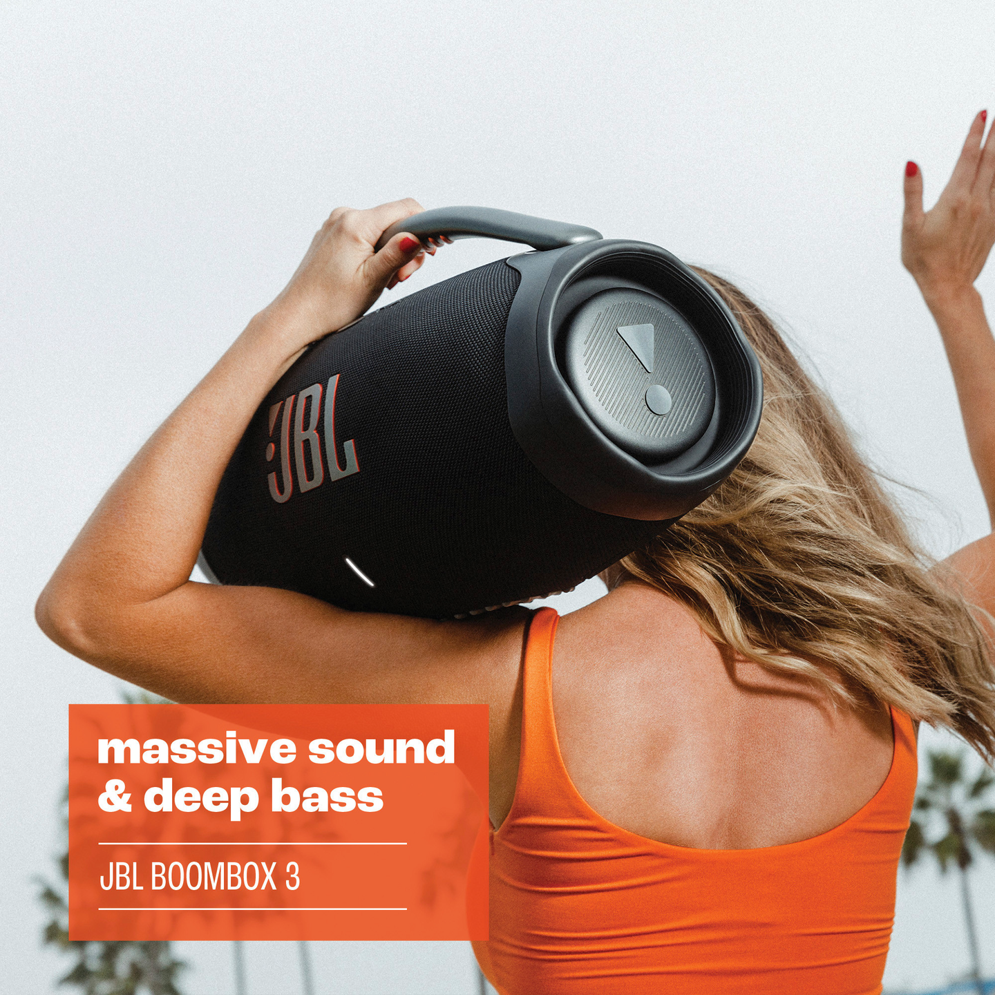 JBL Boombox 3 -Bluetooth-kaiutin, musta