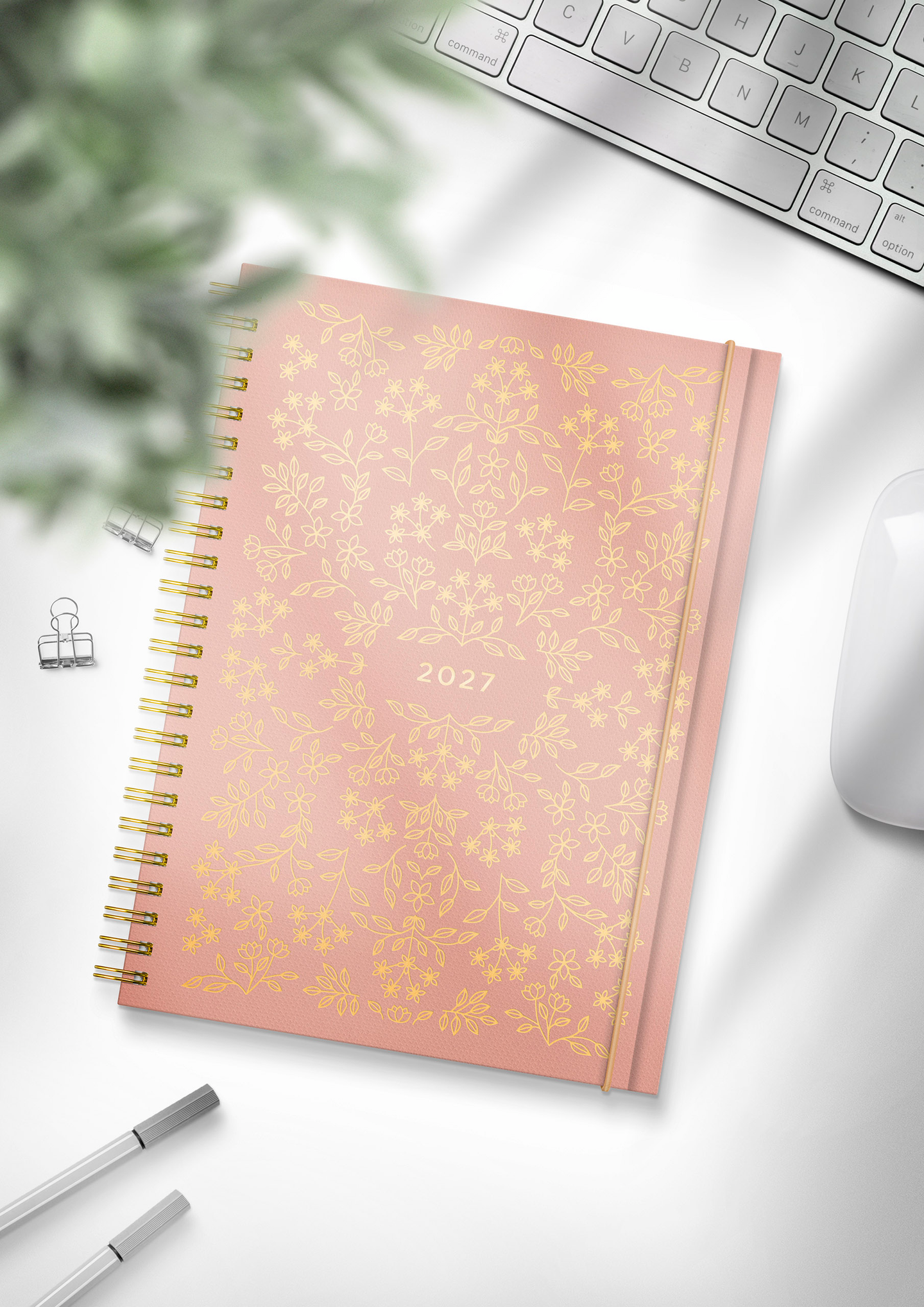 Burde Kalenteri 2027 Life Planner Pink