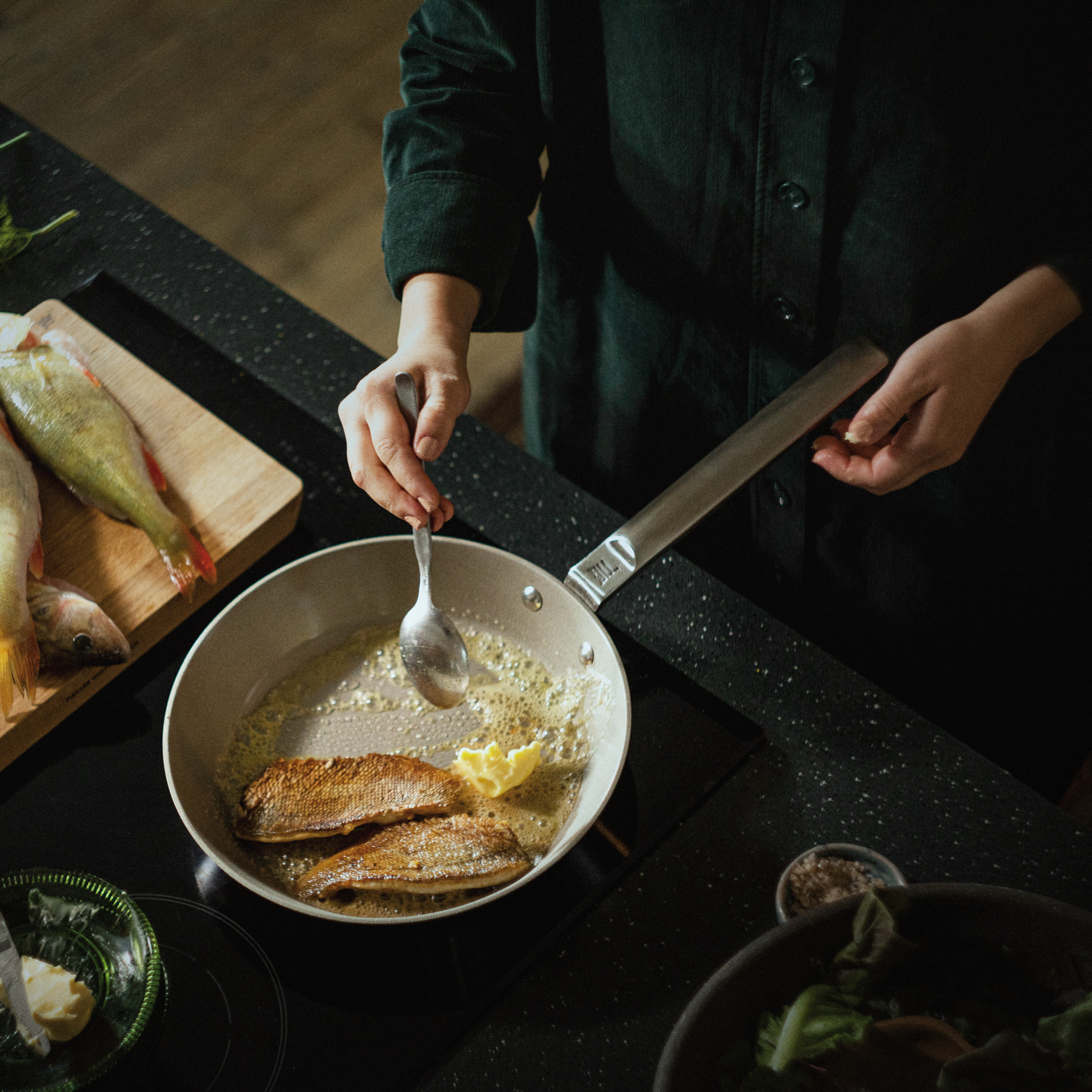 Fiskars Norden steel paistinpannu 26 cm