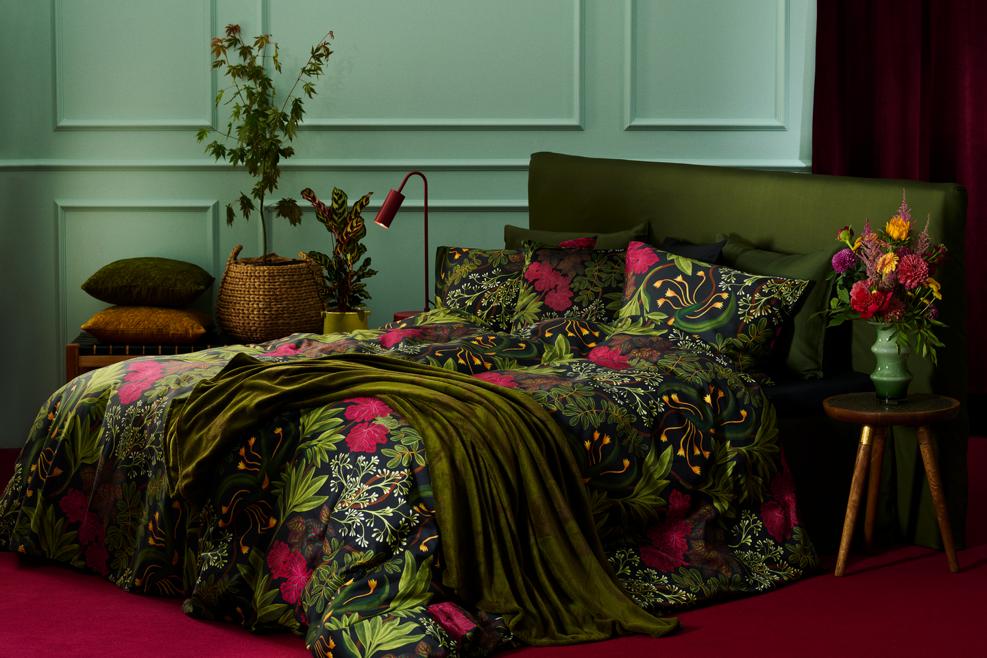 myhome satiinialuslakana 240x250 cm musta