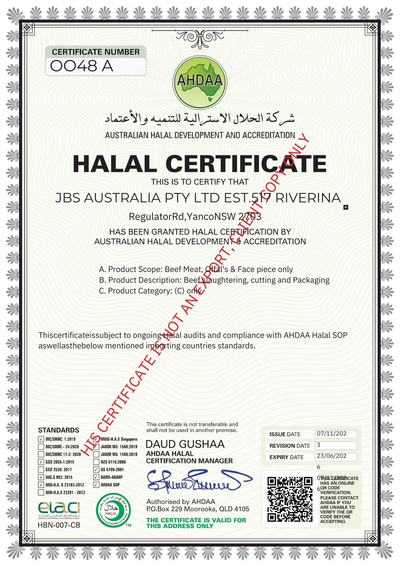 Cedar River naudan brisket n. 4kg