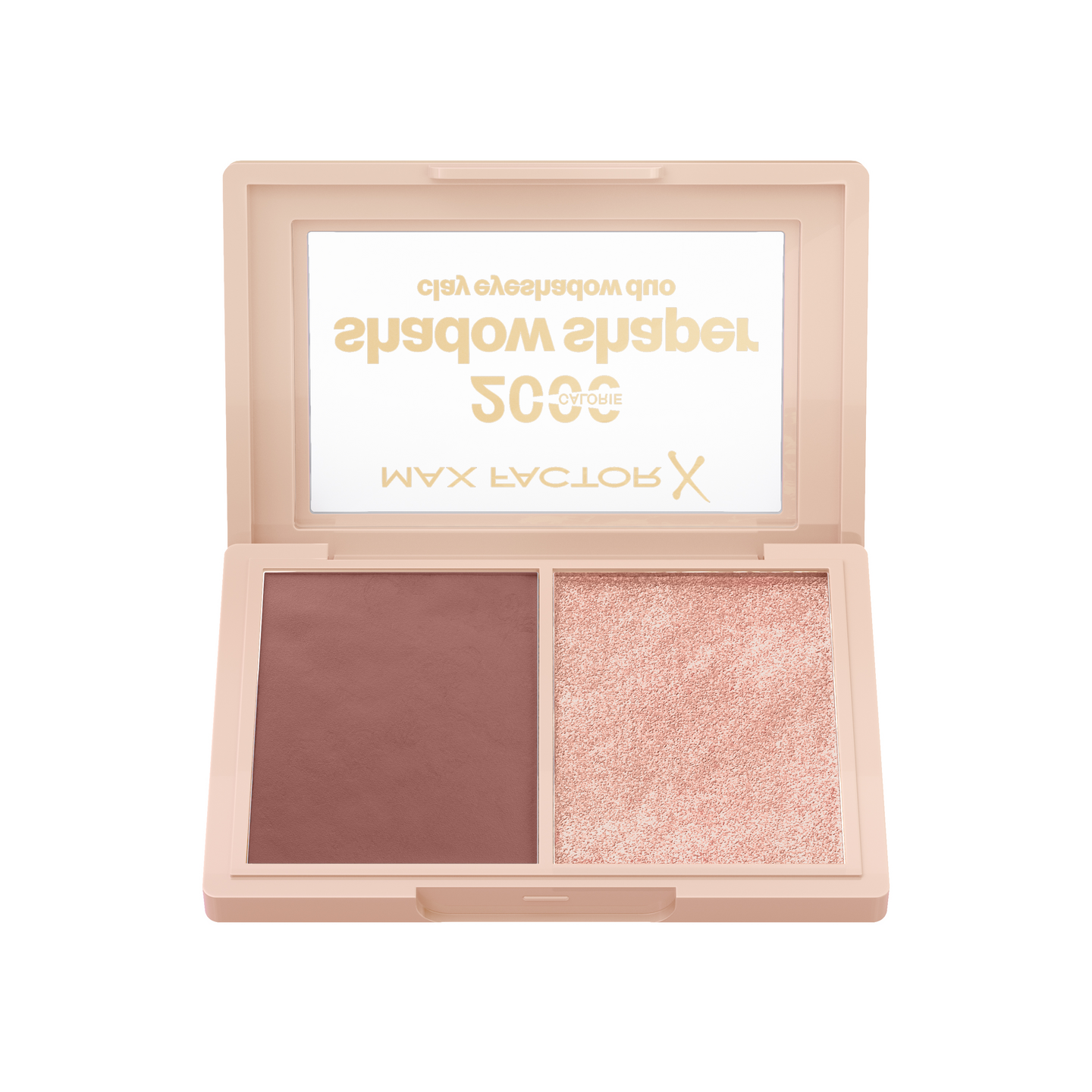 Max Factor 2000 Calorie Shadow Shaper Clay Eyeshadow Duo 010 Clay Gleam 4 g