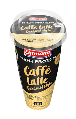 Ehrmann High Protein caffe latte 250ml caramel style