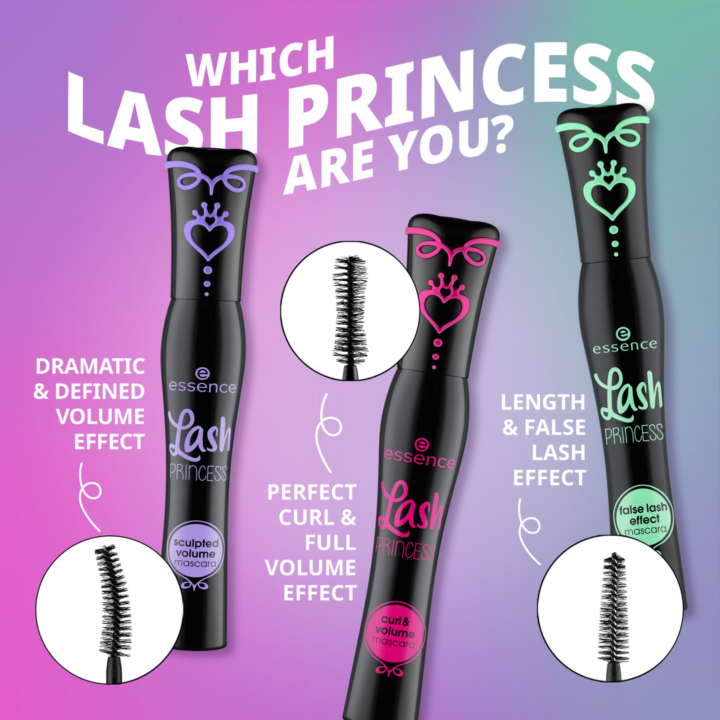 Essence Lash Princess curl & volume mascara